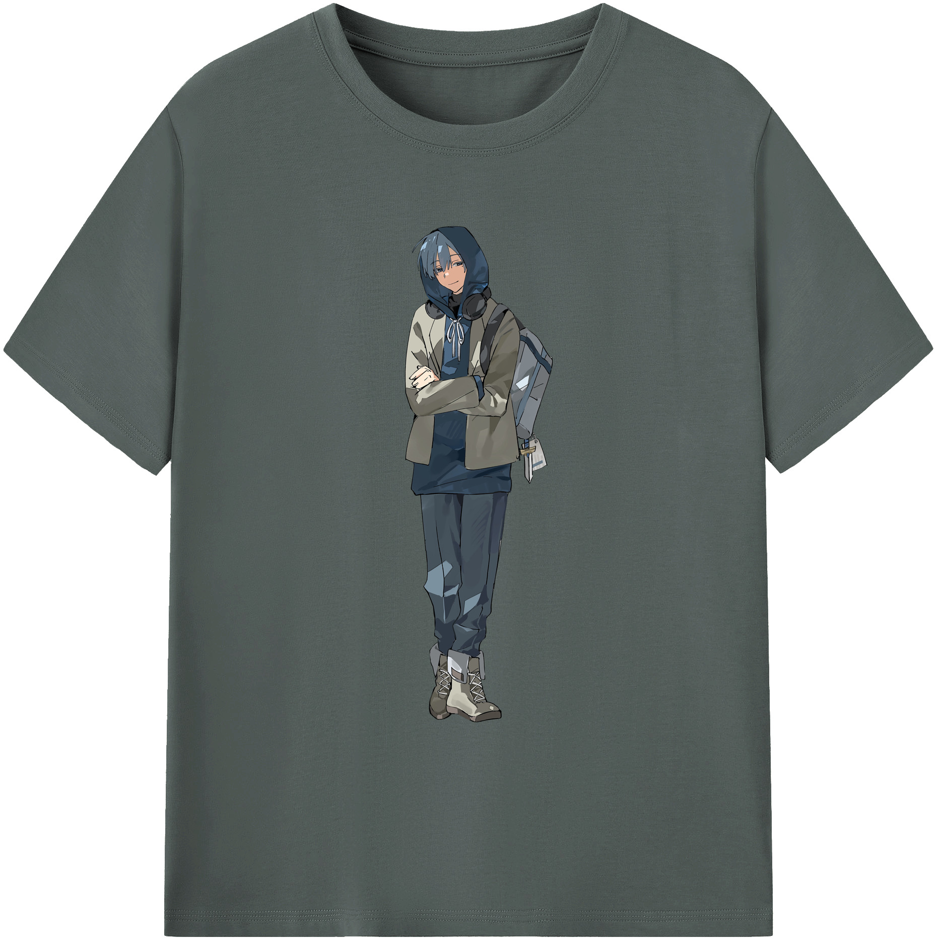 （画像用） 葬送のフリーレン Frieren 綿100％ メンズ半袖Tシャツ｜肌触りやわらか＆通気性